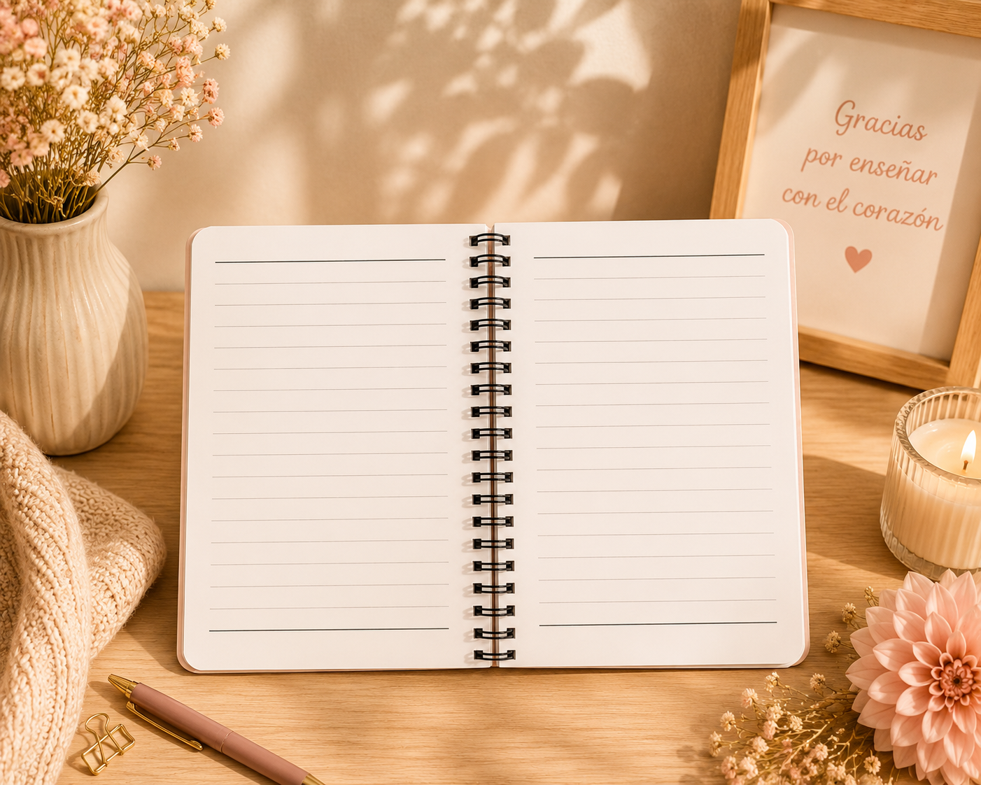 Agenda Personalizada para Profesora – “La Mejor Profe del Mundo”