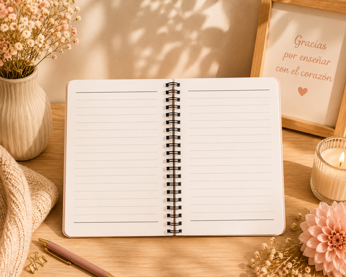 Agenda Personalizada para Profesora – “La Mejor Profe del Mundo”